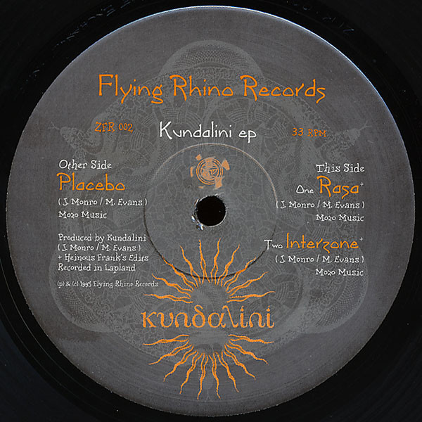 Kundalini - Kundalini EP | Flying Rhino Records (ZFR 002) - 3