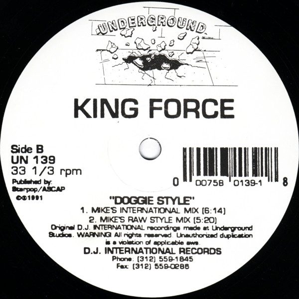 King Force - Doggie Style | Underground (UN 139) - 2 King Force - Doggie Style | Underground (UN 139) - 2