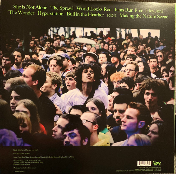 Sonic Youth - Battery Park, NYC July 4th 2008 | Matador (OLE-872-LP) - 2