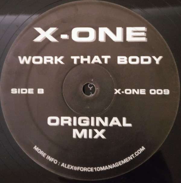 X-One - Work That Body | X-ONE (X-ONE 009) - 2