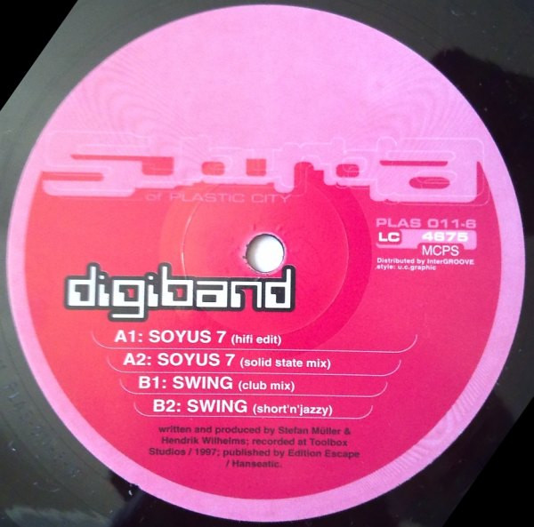 Digiband - Soyus 7 / Swing | Plastic City Suburbia (PLAS 011-6) - main