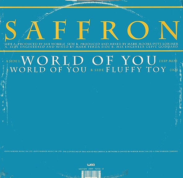 Saffron - World Of You | WEA (SAFF10T) - 2