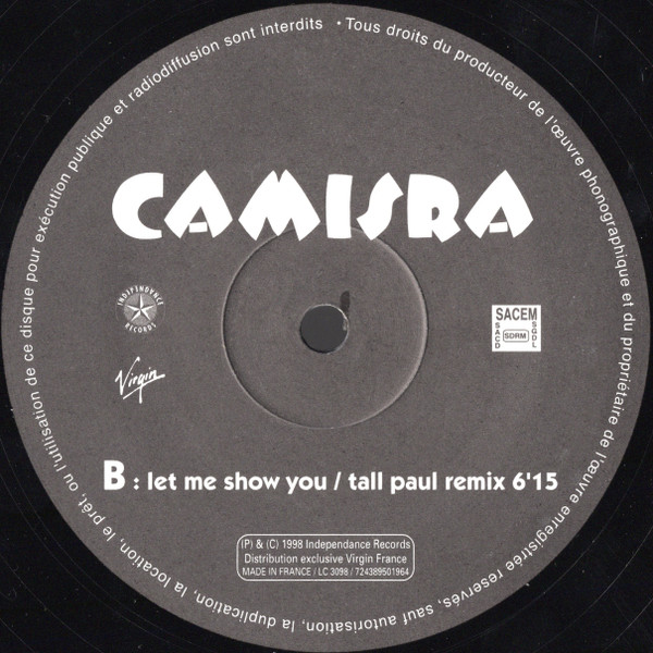 Camisra - Let Me Show You | Independance Records (8 95019 6) - 4 Camisra - Let Me Show You | Independance Records (8 95019 6) - 4