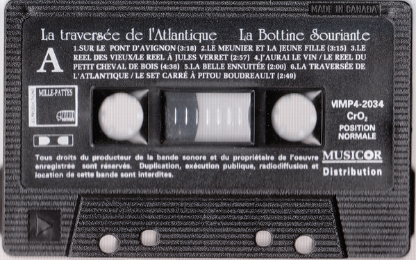 La Bottine Souriante - La Traversée De L'Atlantique | Mille-Pattes (MMP4-2034) - 3 La Bottine Souriante - La Traversée De L'Atlantique | Mille-Pattes (MMP4-2034) - 3