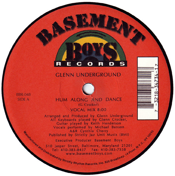 Glenn Underground - Hum Along And Dance | Basement Boys Records (BBR-048) - 3