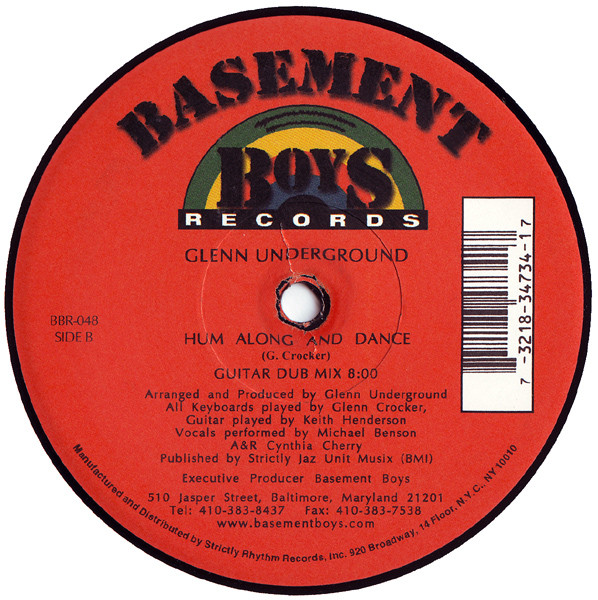 Glenn Underground - Hum Along And Dance | Basement Boys Records (BBR-048) - 4