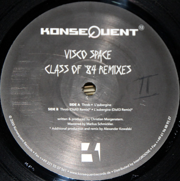 Visco Space - Class Of '84 Remixes | Konsequent (12) - main Visco Space - Class Of '84 Remixes | Konsequent (12) - main