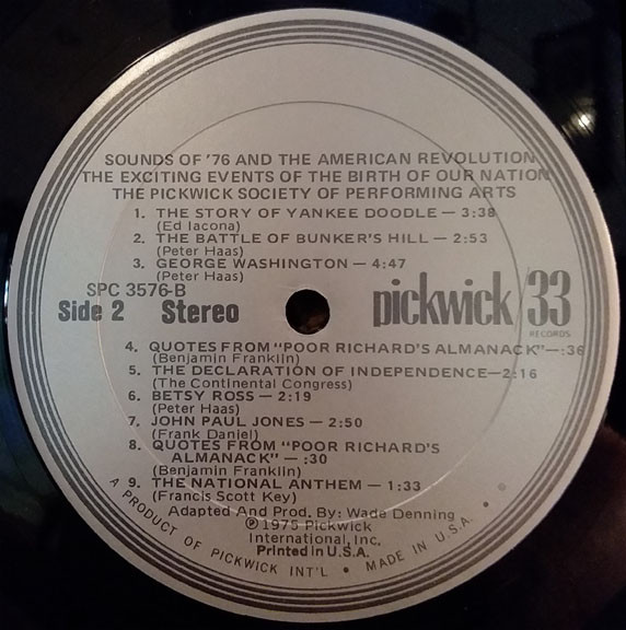 Sounds Of '76 And The American Revolution. The Exciting Events Of The Birth Of Our Nation