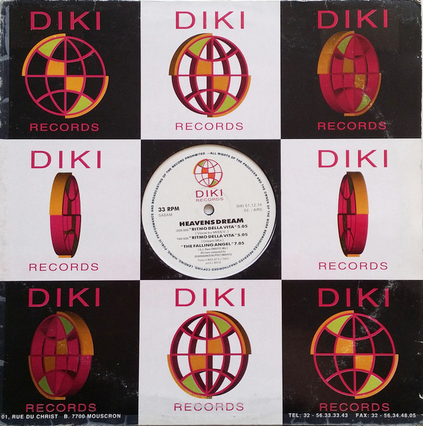 Heavens Dream - Ritmo Della Vita | DiKi Records (DIKI 51.12.74) - 3