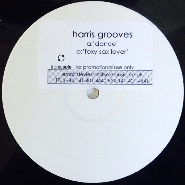 Chris Harris - Harris Grooves | Tronicsole (TSOLE-030) - main