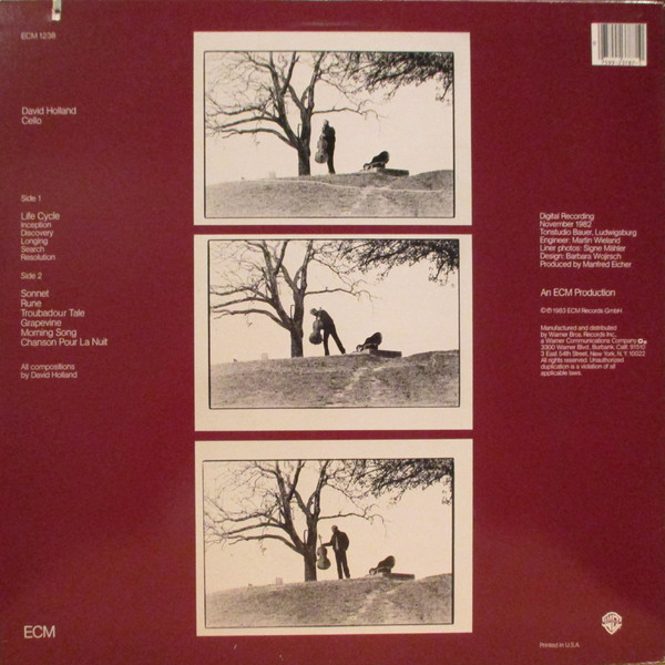 David Holland - Life Cycle | ECM Records (ECM 1238) - 2 David Holland - Life Cycle | ECM Records (ECM 1238) - 2