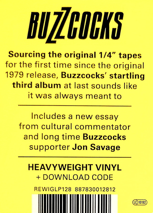 Buzzcocks - A Different Kind Of Tension | Domino (REWIGLP128) - 17 Buzzcocks - A Different Kind Of Tension | Domino (REWIGLP128) - 17