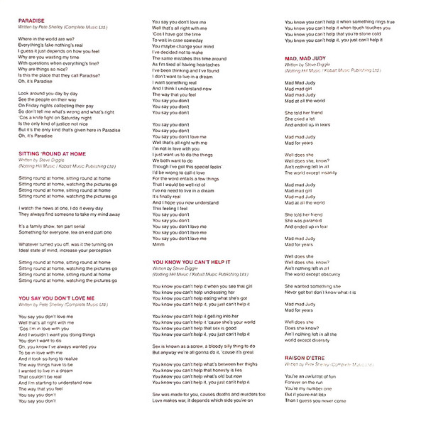 Buzzcocks - A Different Kind Of Tension | Domino (REWIGLP128) - 8 Buzzcocks - A Different Kind Of Tension | Domino (REWIGLP128) - 8