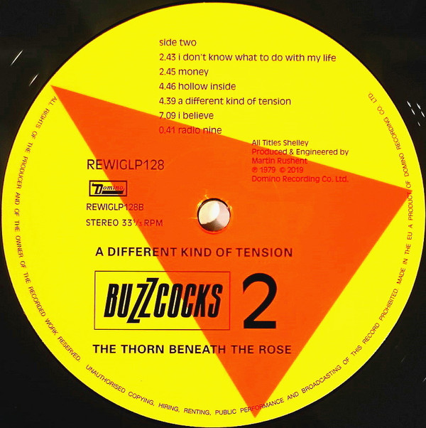 Buzzcocks - A Different Kind Of Tension | Domino (REWIGLP128) - 14 Buzzcocks - A Different Kind Of Tension | Domino (REWIGLP128) - 14