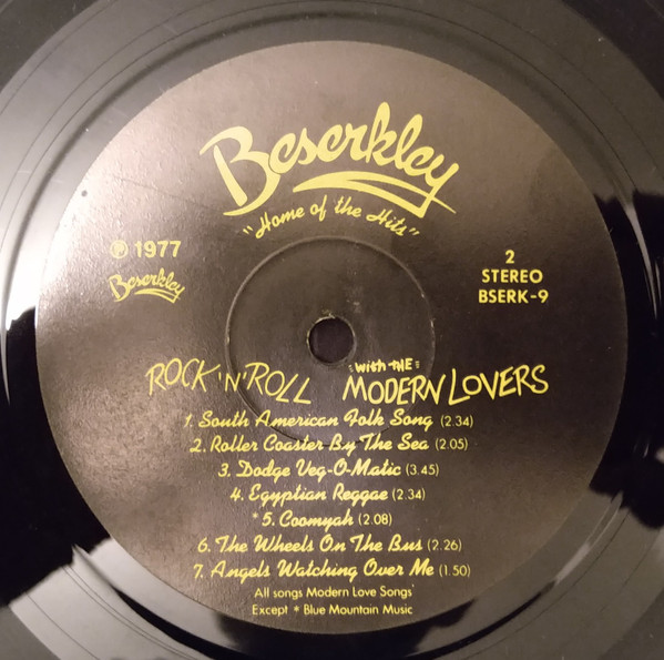 Rock 'N' Roll With The Modern Lovers