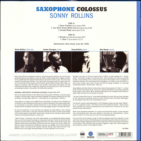 Saxophone Colossus