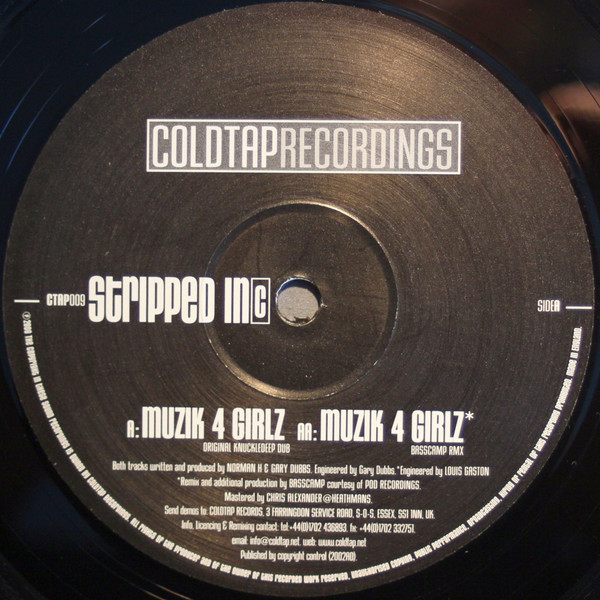 Stripped Inc. - Muzik 4 Girlz | Coldtap Recordings (CTAP009)