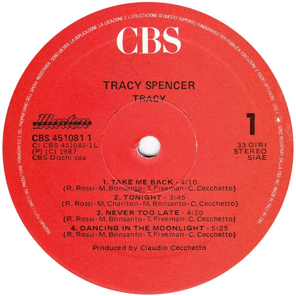 Tracy Spencer - Tracy | CBS (CBS 451081 1) - 3