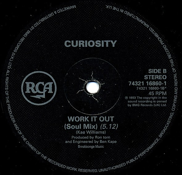 Curiosity - Gimme The Sunshine | RCA (74321 16860 1) - 4
