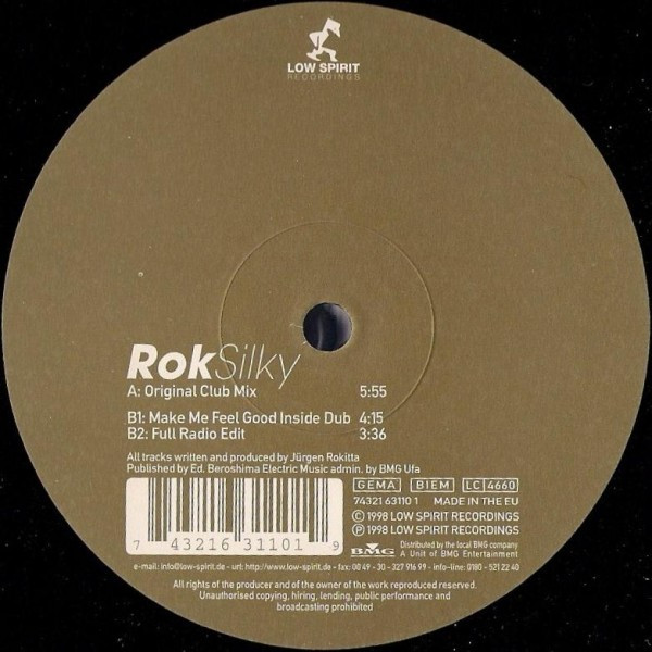 Rok - Silky | Low Spirit Recordings (74321 63110 1)
