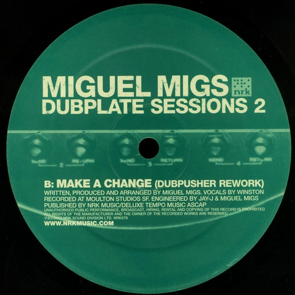 Miguel Migs - Dubplate Sessions 2 | NRK Sound Division (NRK079) - 3 Miguel Migs - Dubplate Sessions 2 | NRK Sound Division (NRK079) - 3