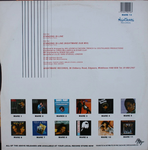 Steve Mancha - Standing In Line | Nightmare Records (MARE  13) - 4