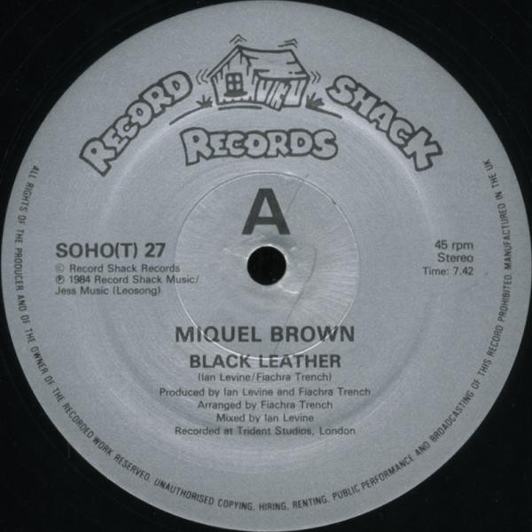 Miquel Brown - Black Leather | Record Shack Records (SOHO(T) 27) - 3