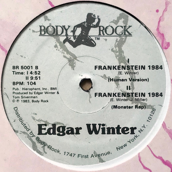 Edgar Winter - Frankenstein 1984 | Body Rock (BR 5001) - 2 Edgar Winter - Frankenstein 1984 | Body Rock (BR 5001) - 2
