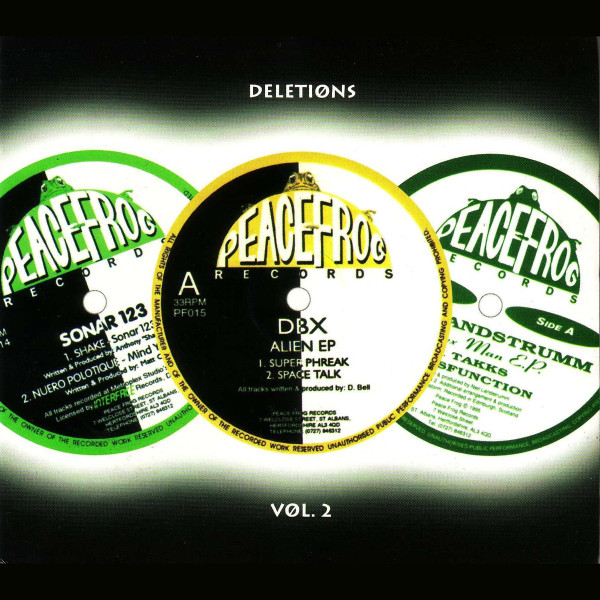 Various - Deletions Vol. 2 | Peacefrog Records (PFEC02)