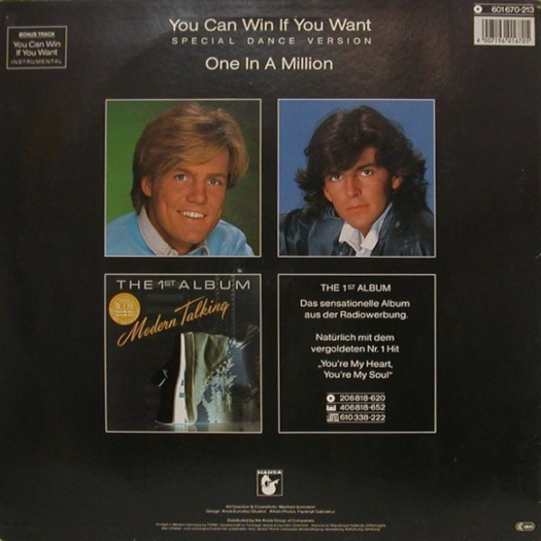 You Can Win If You Want (Special Dance Version)