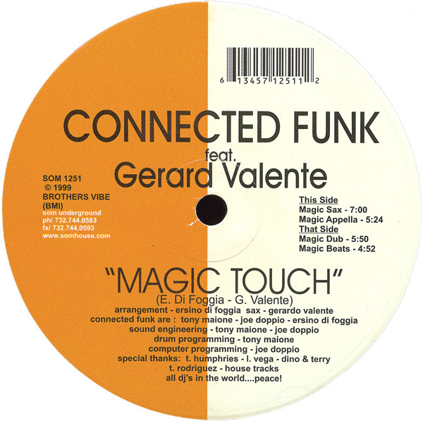 Connected Funk Feat. Gerardo Valente - Magic Touch | SOM Underground (som 1251) - main Connected Funk Feat. Gerardo Valente - Magic Touch | SOM Underground (som 1251) - main