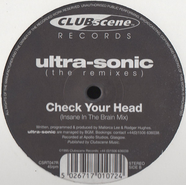 Ultra-Sonic - The Remixes | Clubscene Records (CSRT047R) - 2