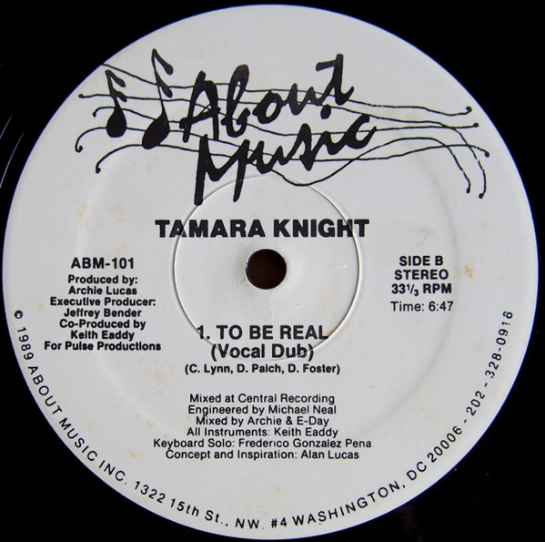 Tamara Knight - To Be Real | About Music (ABM-101) - 2 Tamara Knight - To Be Real | About Music (ABM-101) - 2