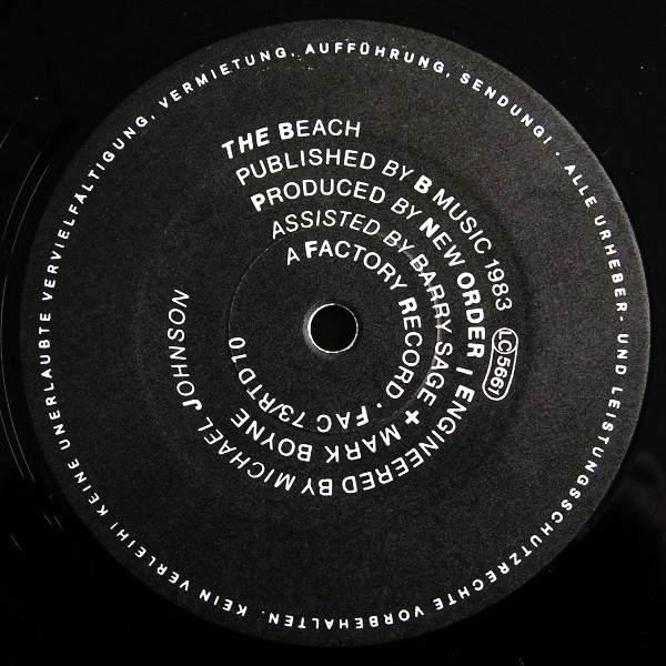 New Order - Blue Monday | Factory (FAC 73) - 4 New Order - Blue Monday | Factory (FAC 73) - 4
