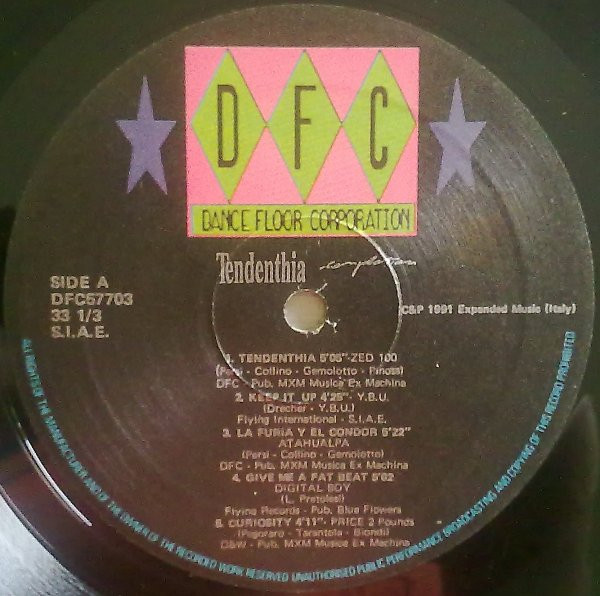Various - Tendenthia Compilation | DFC (DFC 57703) - 4 Various - Tendenthia Compilation | DFC (DFC 57703) - 4