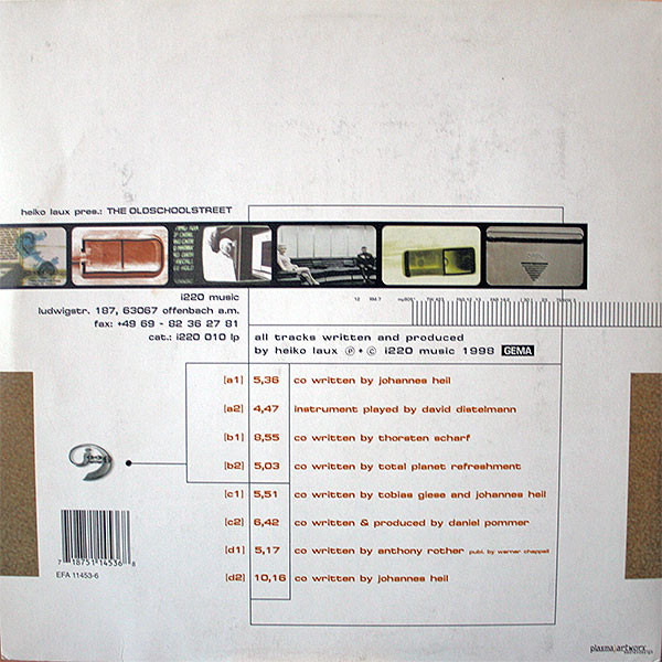 Heiko Laux - The Oldschoolstreet | i220 (i220-010LP) - 2