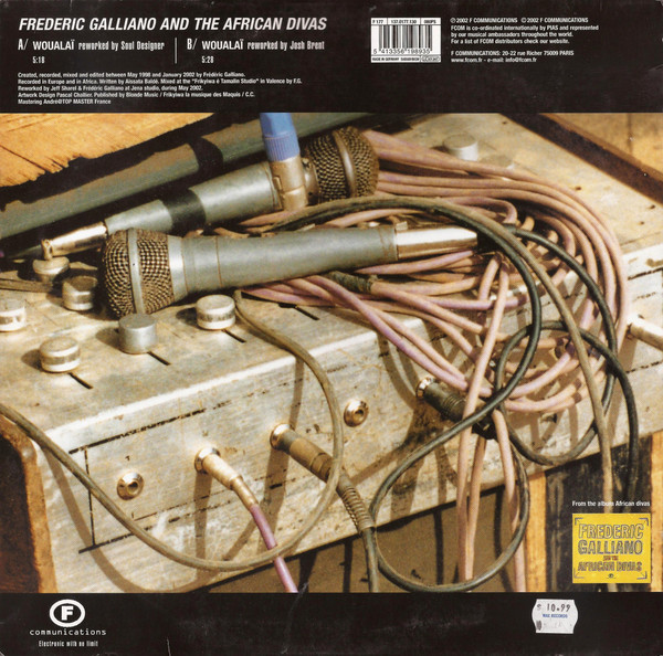 Frederic Galliano And The African Divas - Woualaï Re-Works | F Communications (F 177) - 2 Frederic Galliano And The African Divas - Woualaï Re-Works | F Communications (F 177) - 2