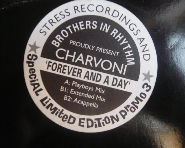 Brothers In Rhythm Present Charvoni - Forever And A Day - Special Limited Edition Promo 3 | Stress Records (STR 36) - 2 Brothers In Rhythm Present Charvoni - Forever And A Day - Special Limited Edition Promo 3 | Stress Records (STR 36) - 2