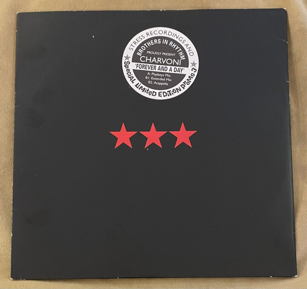 Brothers In Rhythm Present Charvoni - Forever And A Day - Special Limited Edition Promo 3 | Stress Records (STR 36) - main Brothers In Rhythm Present Charvoni - Forever And A Day - Special Limited Edition Promo 3 | Stress Records (STR 36) - main