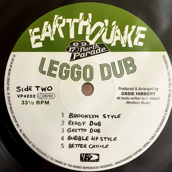 Ossie All Stars - Leggo Dub | 17 North Parade (VP4202) - 4