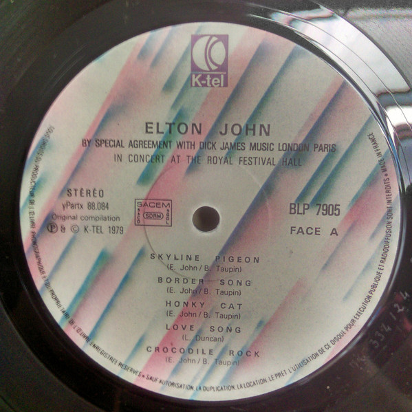 Elton John - Récital - In Concert | K-Tel (BLP 7904) - 2 Elton John - Récital - In Concert | K-Tel (BLP 7904) - 2
