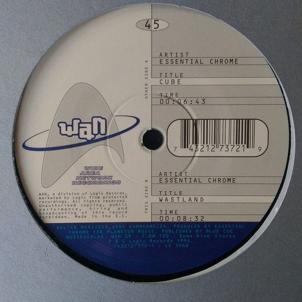 Essential Chrome - Cube | Wide Area Network Recordings (WAN 09)