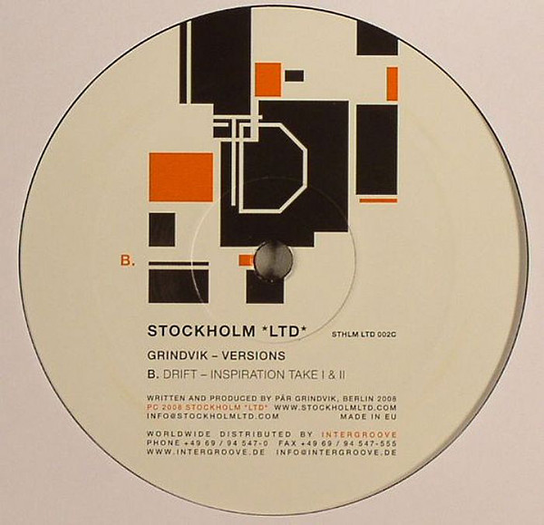 Van Rivers / Grindvik - Versions | Stockholm LTD (STHLM LTD 14A2C) - 2 Van Rivers / Grindvik - Versions | Stockholm LTD (STHLM LTD 14A2C) - 2