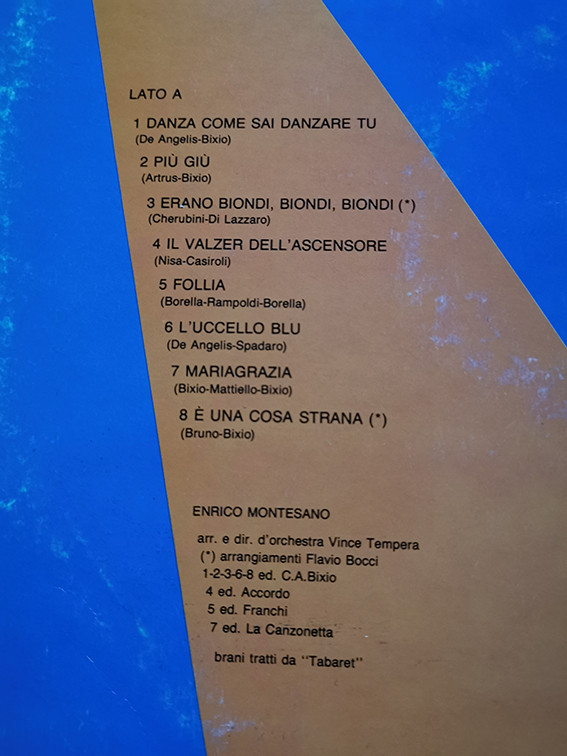 Enrico Montesano - Il Fantastico Montesano | Spinnaker (RSPI 11) - 3 Enrico Montesano - Il Fantastico Montesano | Spinnaker (RSPI 11) - 3