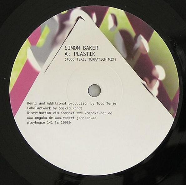 Simon Baker - Plastik | Playhouse (Playhouse 141) - main