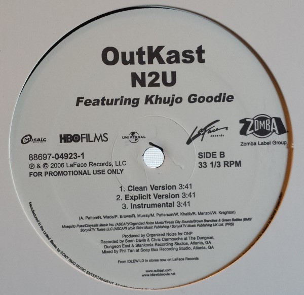 OutKast - The Train / N2U | LaFace Records (88697-04923-1) - 3