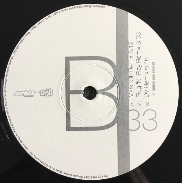Dune - Dark Side Of The Moon (Remixes) | Orbit Records (DMDOrbit036R) - 3 Dune - Dark Side Of The Moon (Remixes) | Orbit Records (DMDOrbit036R) - 3