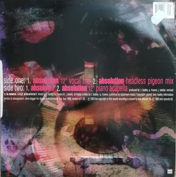 Tony Hadley - Absolution | EMI United Kingdom (12EM 276) - 2