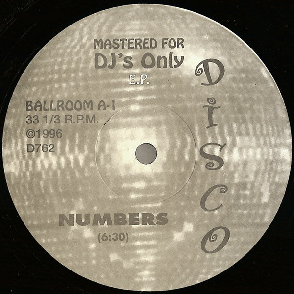 Kraftwerk / Quadrant Six - Numbers / Body Mechanic | Ballroom Records (D762)