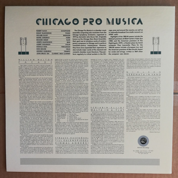 Façade - An Instrumental Suite In The Original Scoring